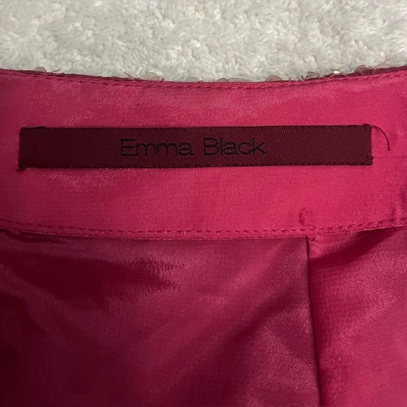 ‼️FIRM‼️EUVC Emma Black Amazing Beaded Skirt and Halter to Match. - Picture 8 of 16